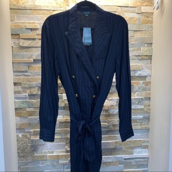 Ralph Lauren Striped Jumpsuit BOUTIQUE - Picture 3 of 12